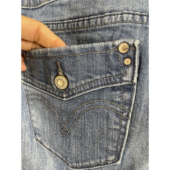 LEVIS 526 Womens The Original Jeans Slender Bootcut Medium Wash Blue | Size 10 - Picture 7 of 13